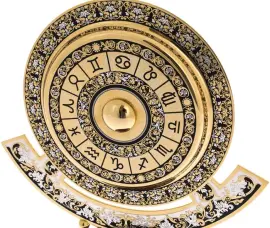 Часы - вечный календарь на яшме, Златоуст